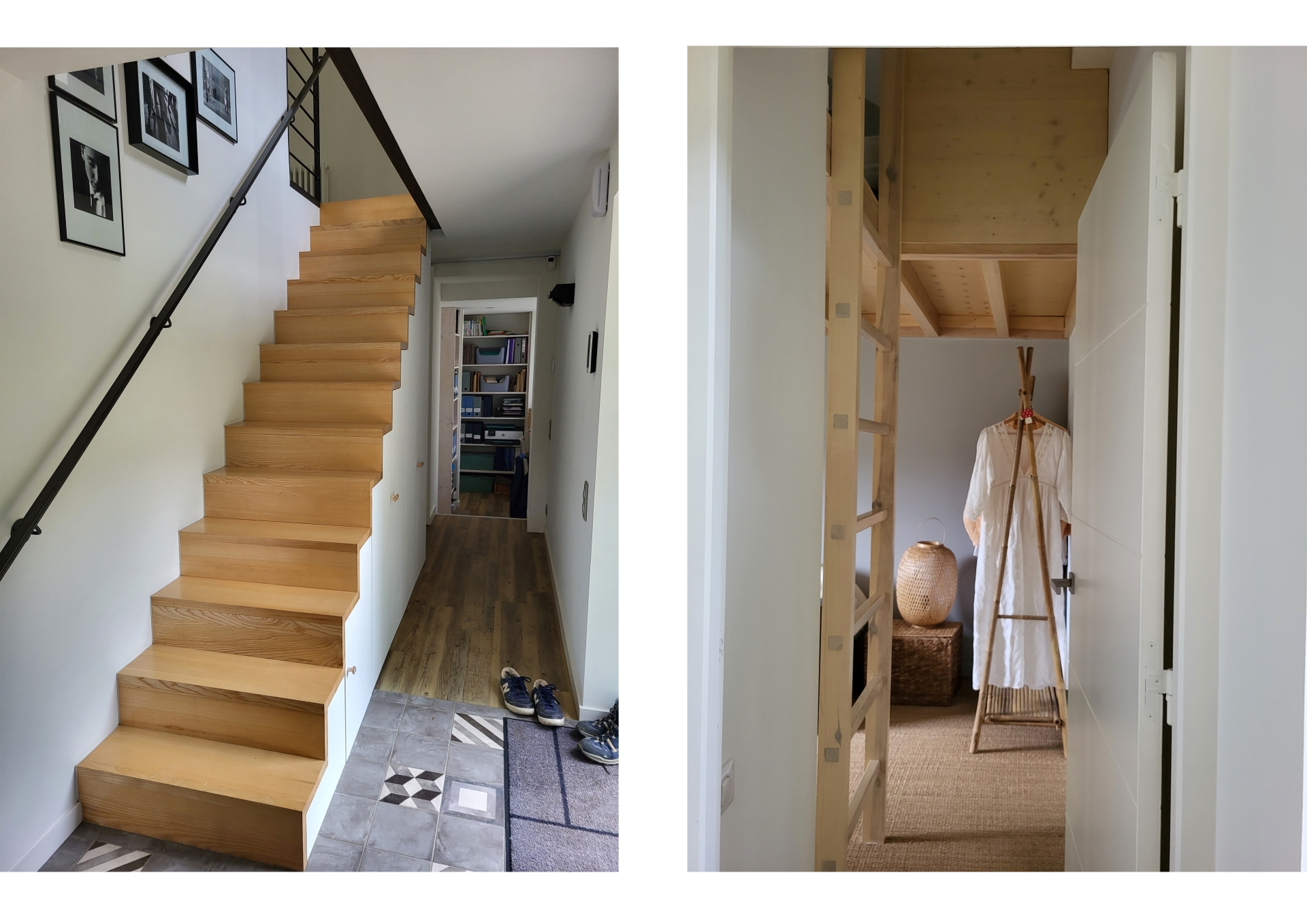 escalier bois
